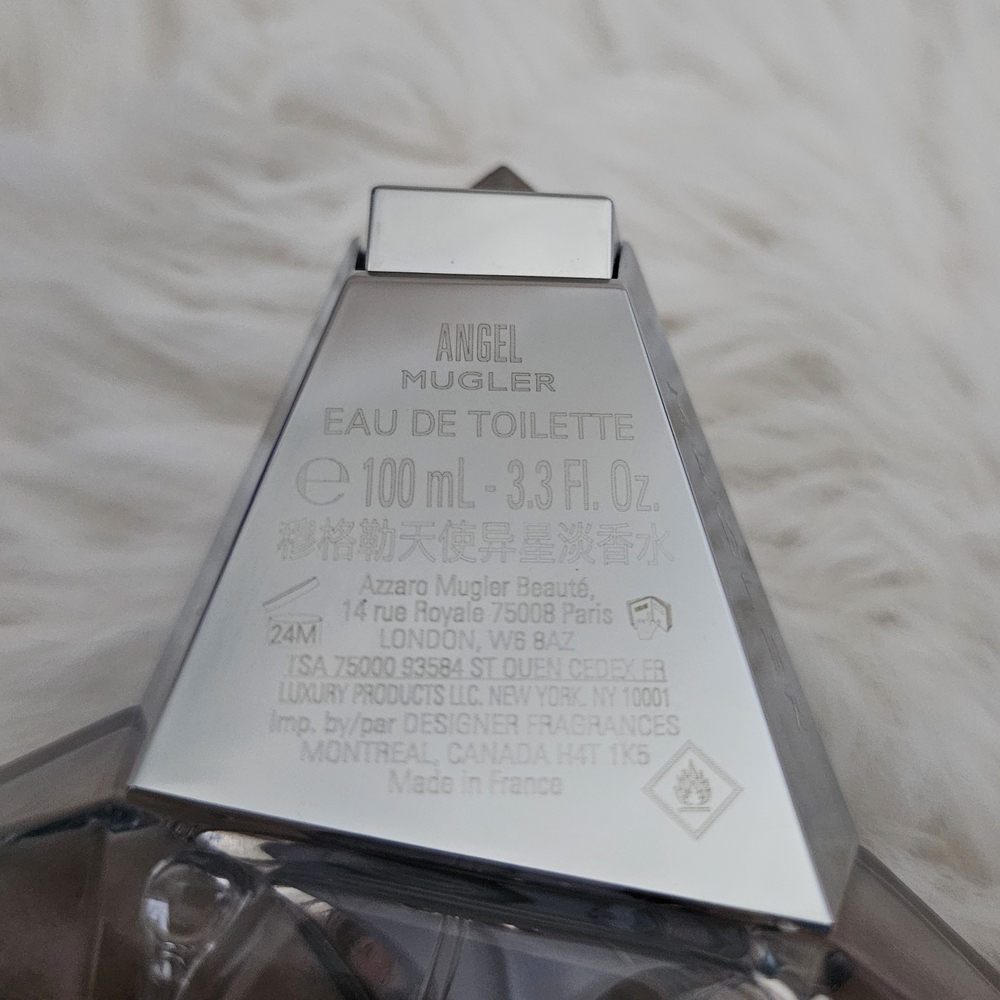 Mugler Angel EDT 100ml ✨ With Box • Tested Once • Refillable Star Bottle - Picture 2 of 4